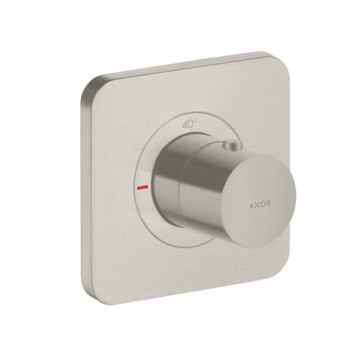 AXOR-HG-AXOR-Citterio-E-Thermostat-120-120-Unterputz-Edelstahl-Optic-36702800 gallery number 1